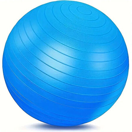 Süper Pilates Seti – 55 CM Pilates Topu + 7 MM Yoga Matı + Atlama İpi 3'lü Spor Seti