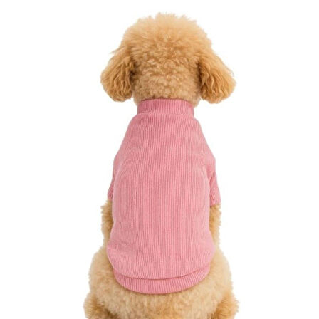 Gedyco Pembe Küçük Irk Köpek Likralı Triko