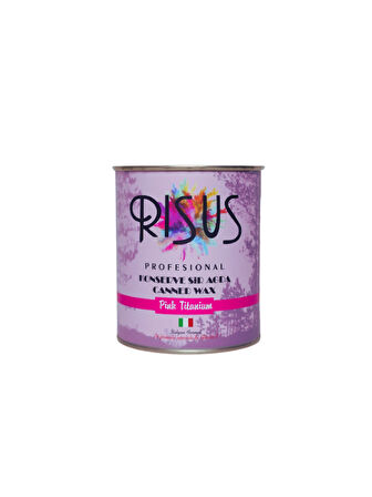 Risus Profesyonel Pink Titanyum Konserve Sir Ağda 800ml