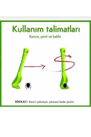 Muhtelif Evcil Hayvan & Kedi & Köpek Pire & Kene Temizleme Cımbızı 3 Adet