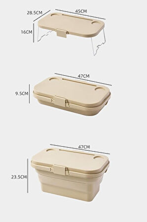 Katlanır Piknik Sepeti