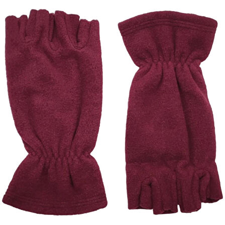 Unisex Kışlık Parmaksız Kesik Yarım Parmak Kışlık Termal Polar Eldiven Glove