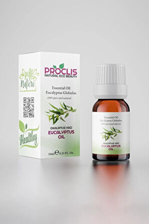 Proclis Okaliptüs Yağ, Doğal Uçucu Yağ, Eucalyptus Oil, 3'lü Set 3x10 ml