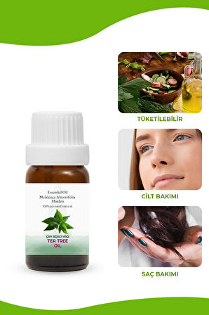 PROCLİS Çay Ağacı Yağ, Uçucu Yağ, Tea Tree Oil, 3'lü Set 3x10 ml