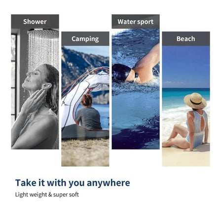 Plaj Spor Banyo Havlusu Hızlı Kuruma Su Emici Kum Tutmaz Organik Luxury Pamuklu Kumaş Premium Doku Mikrofiber Solmaya Dayanıklı Uhd Canlı Baskı Uzun Ömürlü Deluxe Ürün 100*150 Cm