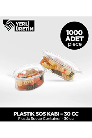 Plastik Sos Kabı – 30 CC – 1.000 Adet