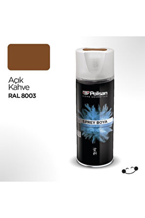 POLİSAN PLASTİK YUZEY SPREY A.KAHVERENGI RAL8003