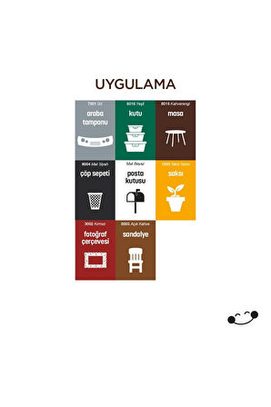 POLİSAN PLASTİK YUZEY SPREY A.KAHVERENGI RAL8003