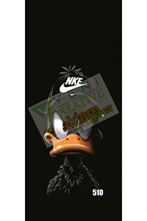 Araç Kapı Direk Kaplama Folyosu Ördek Desenli (Sağ Sol Takım) (2 Adet) - 22x50 Cm