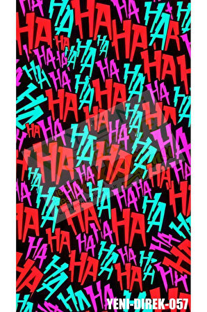 Araç Kapı Direk Kaplama Folyosu Joker Desenli (SAĞ SOL TAKIM) (2 ADET) - 22x50 Cm