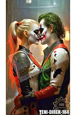 Araç Kapı Direk Kaplama Folyosu Joker Desenli (SAĞ SOL TAKIM) (2 ADET) - 22x50 Cm