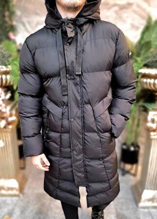 Plus Scorpion Erkek Uzun Şişme Mont