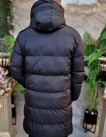 Plus Scorpion Erkek Uzun Şişme Mont