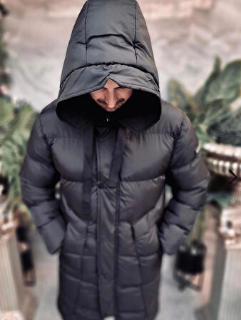 Plus Scorpion Erkek Uzun Şişme Mont