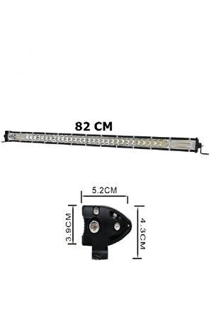Point Off Road Led Bar 300w Çift Sıra 82cm Turuncu Beyaz Led