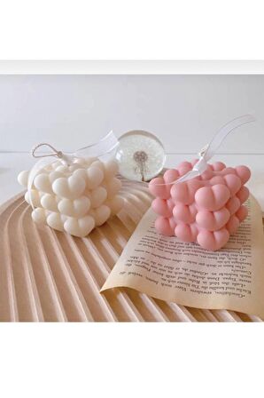 2'li Kokulu Kalpli Bubble Mum Takımı
