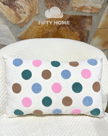 1 adet Punch kırlent kılıfı peluş çocuk yastığı - punch yastık kılıfı 43 x 43