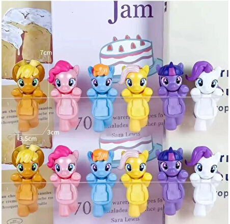 Sonny Angel- My Little Ponny sürpriz Oyuncak figürü Telefon Tablet Aksesuarı