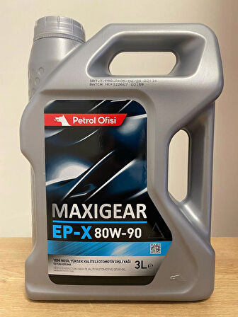 Petrol Ofisi 80W-90 3Litre Şanzıman Yağı (2024 Üretim)
