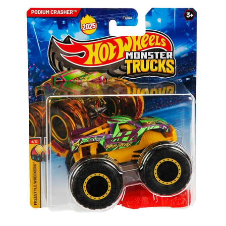 Hot Wheels Monster Trucks Araba FYJ44 - Jcf01 Podium Crasher 1:64 