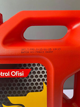 Petrol Ofisi 20W-50 LPG Uyumlu LPG'li Araçlara Özel Motor Yağı (01/2025 Üretim)