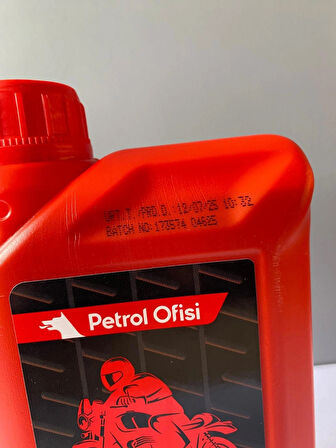 Petrol Ofisi 2T 2 Zamanlı Hava Soğutmalı Motor Yağı 1 Litre (07/2025 Üretim) (Benzinle Karıştırılır)