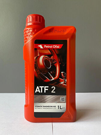 Petrol Ofisi ATF-2 Kırmızı Renk ATF Direksiyon Yağı (06/2025 Üretim)