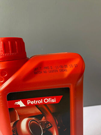 Petrol Ofisi ATF-2 Kırmızı Renk ATF Direksiyon Yağı (06/2025 Üretim)