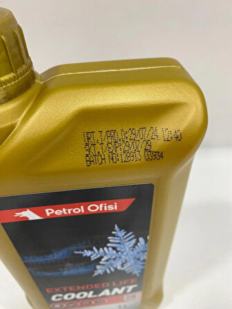 Petrol Ofisi Kırmızı Antifriz 1Litre (2024 Üretim)