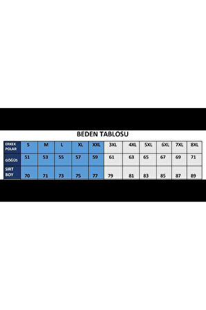  Polar Tam Fermuarlı  Cepli Outdoor Polar Ceket