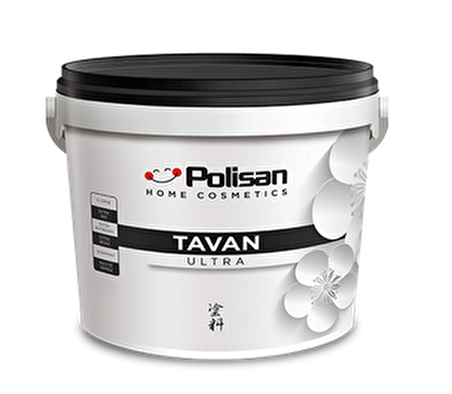 Polisan Ultra Tavan Extra Beyaz Tavan Boyası 3.5Kg-Beyaz