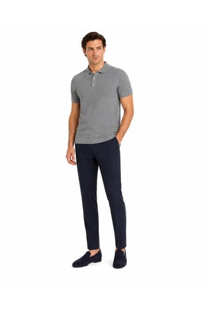 Erkek Regular Fit Polo Yaka Basic Tişört