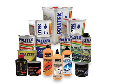 Politek Polyester Macun 1800 gr. - PP210