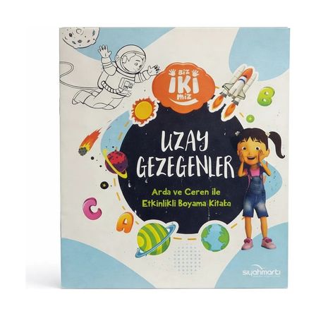 Biz Ikimiz Arda ve Ceren Ile Etkinlikli Boyama Kitapları