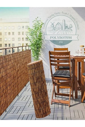 200x600 Dekoratif Doğal Bambu Kamış Hasır Bahçe Çiti- Gölgelik Hasır -balkon -tavan Dekorasyon