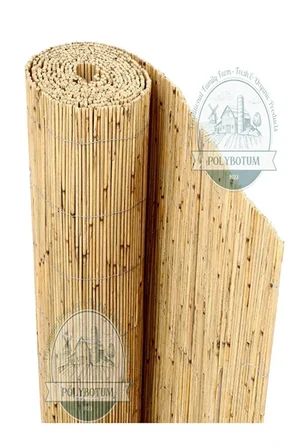 200x600 Dekoratif Doğal Bambu Kamış Hasır Bahçe Çiti- Gölgelik Hasır -balkon -tavan Dekorasyon