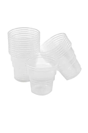 Kademeli Plastik Bardak 200cc 100lü