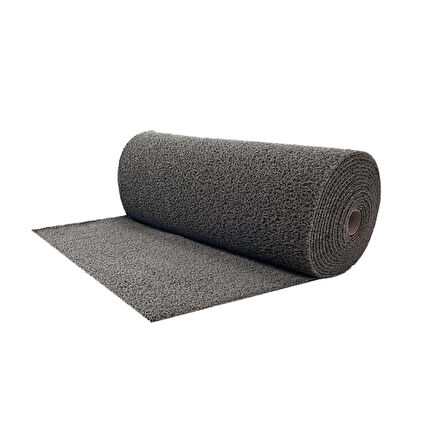 Kıvırcık Kapı Önü Dış Mekan Paspas / Kalınlık : 14 mm. / En : 1.20 M. - Boy : 1 Metre / Gri