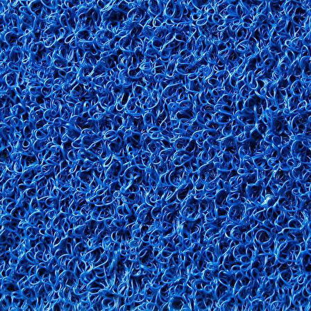 Kıvırcık Kapı Önü Dış Mekan Paspas / Kalınlık : 14 mm. / En : 1.20 M. - Boy : 1 Metre / Mavi