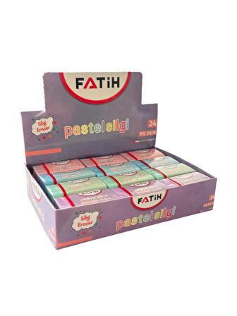 4 Adet Pastel Renkli Silgi