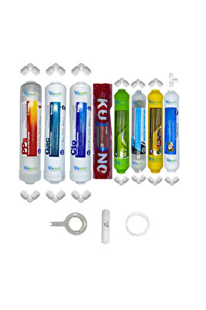 PWS Kapalı Kasa Su Arıtma STDMAX  8li Orijinal LG Kuno mebran Alkali+mineral+detox+tatlandırıcı