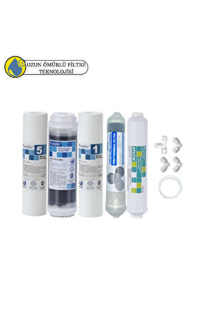 Purefer Açık kasa çift sedimentli Sertifikalı 5li mebransız Şeffaf 4lü mineral