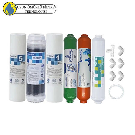 Purefer Açık kasa Çif sedimentli Sertifikalı 6li mebransız  mineral +alkalili