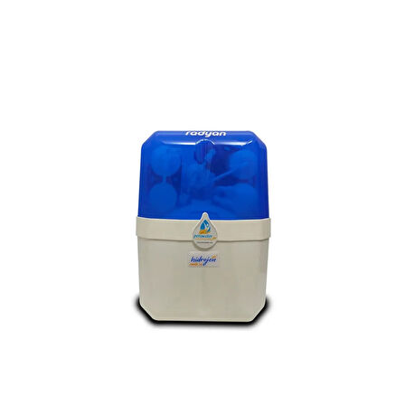 Pera Water Radyan 6 aşama Canlı Su Hidrojen+mineral+alkali Antibakteriyel  Su Arıtma Cihazı Pompasız