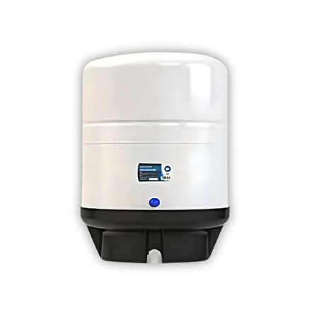 PWS 11 galon brüt 40litre metal krom ağızlı tank
