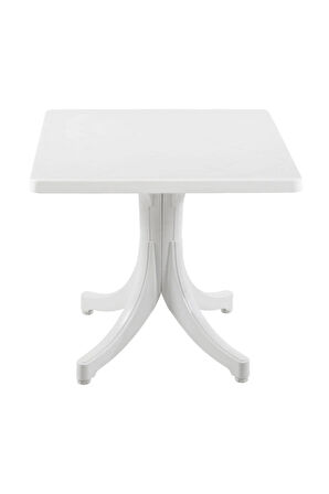 Favori Masa Plastik Bahçe Masası Teak Kare 80 Cm X 80 Cm 2 Iki Üç Kişilik