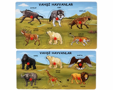 ONY-328 329 Ahşap Tutmalı Vahşi Hayvanlar adet fiyatıdır