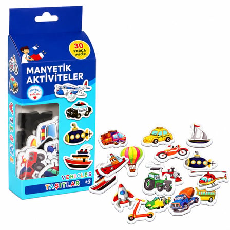 7154  Manyetik Aktiviteler - Taşıtlar / +3 yaş
