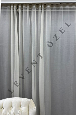 Yeni Nesil Pratik Düz Tül Perde 300x255