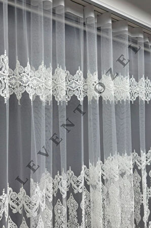 Yeni Nesil Pratik Desenli Tül Perde 300x255